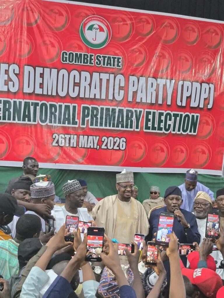 BREAKING: Professor Isa Ali Pantami has been declared the PDP governorship candidate for the 2027 election in Gombe State.