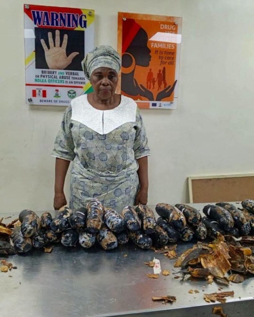 67-Year-Old UK-Based Nigerian Grandmother Arrested With 13kg of Co/caine Disguised as Plantain at Lagos Airport