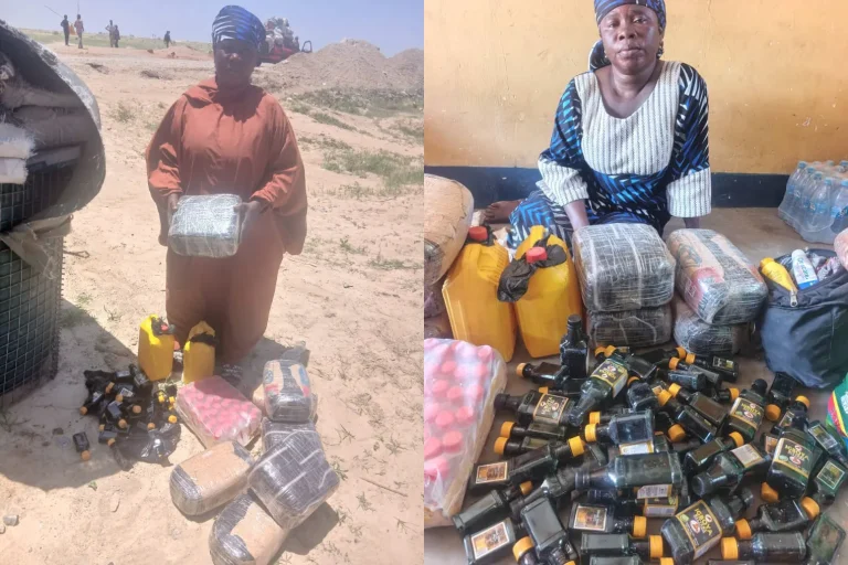Troops Arrest Suspected Chadian Terrorist Drug Courier In Borno, Recover Cannabis, Alcohol, Other Illicit Items