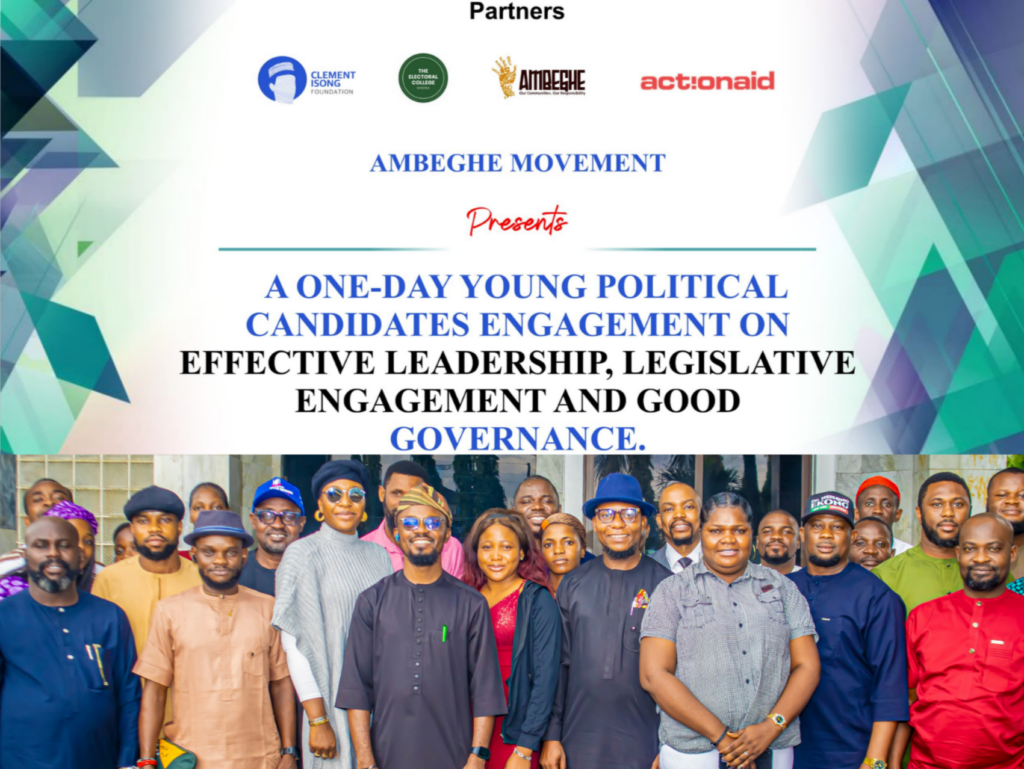Ambeghe Movement, Partners Adopt Youth Political Action Plan in Akwa Ibom