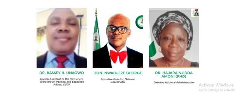 MEET HEAD OF NIGERIA’S ‘FAKE’ AGENCY, 20 STATE COORDINATORS, REPS IN CHINA, US