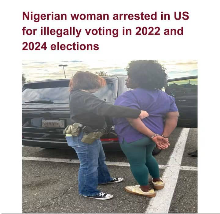 Nigerian Woman Charged in US Over Alleged Illegal Voting