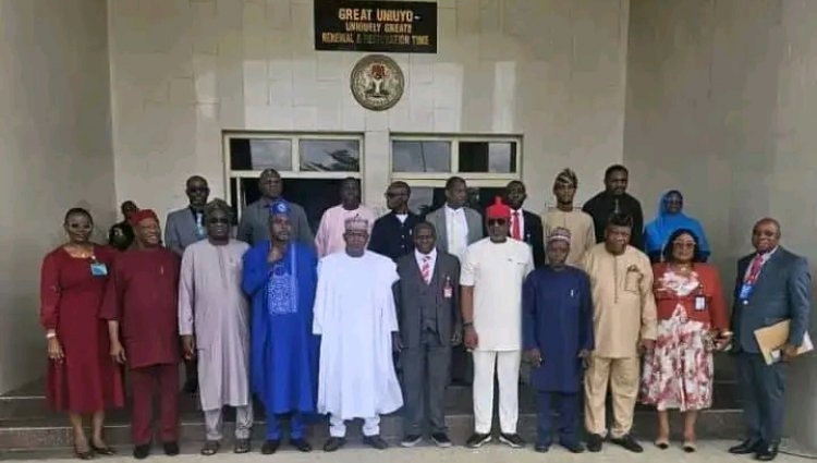 NELFUND NATIONAL SENSITISATION: UNIUYO HOSTS SENATE COMMITTEE ON TERTIARY INSTITUTIONS