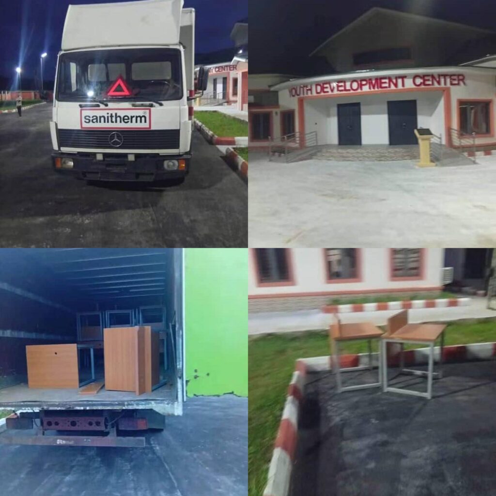 ARISE YOUTH CENTER: EQUIPMENT DISAPPEARS DAYS AFTER COMMISSIONING, QUESTIONS TRAIL IKONO PROJECT